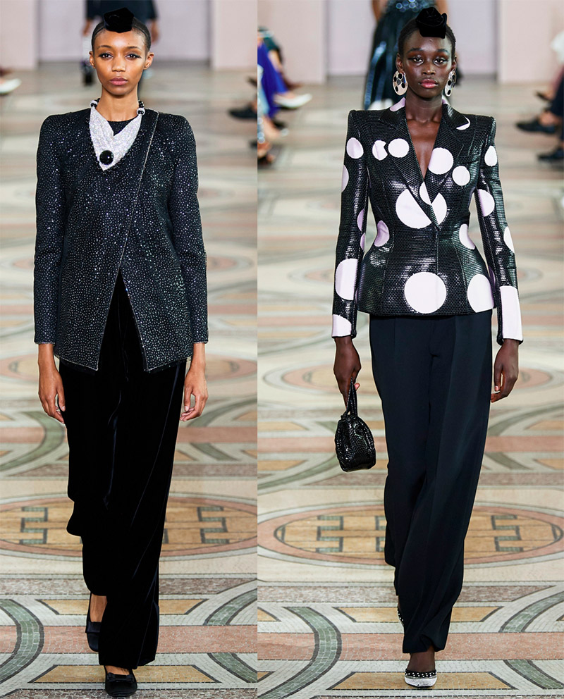 Costumes femme Armani-Privé