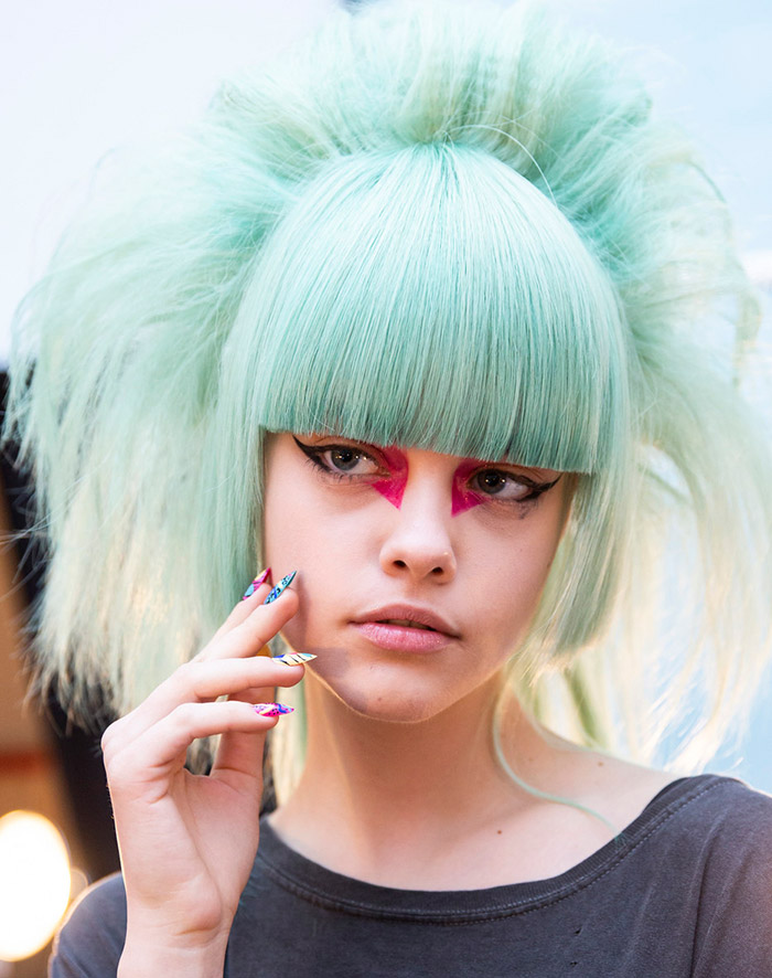 Maquillage des yeux lumineux