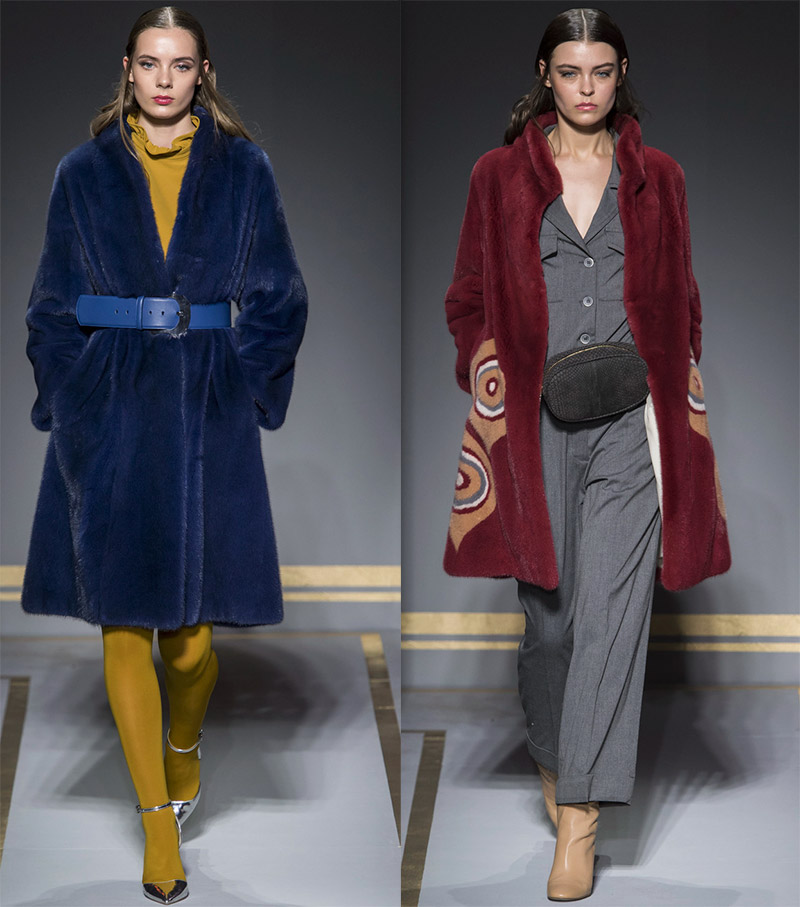 Manteaux de fourrure à la mode Braschi