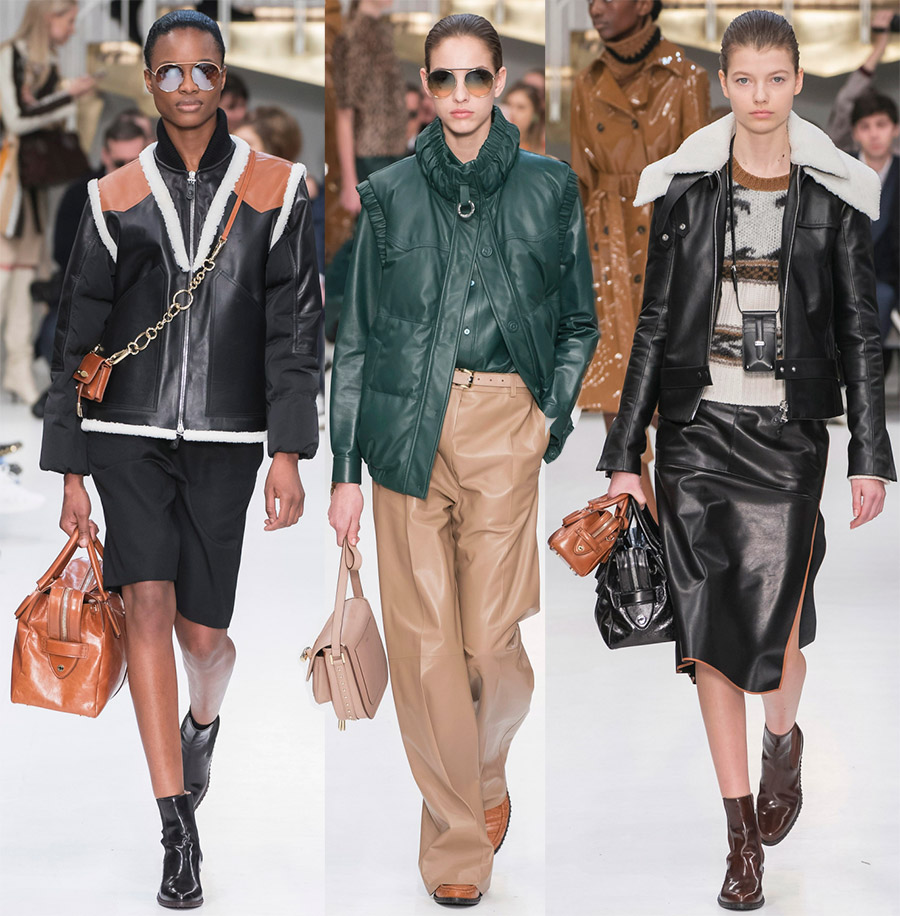 Vestes en cuir pour femmes