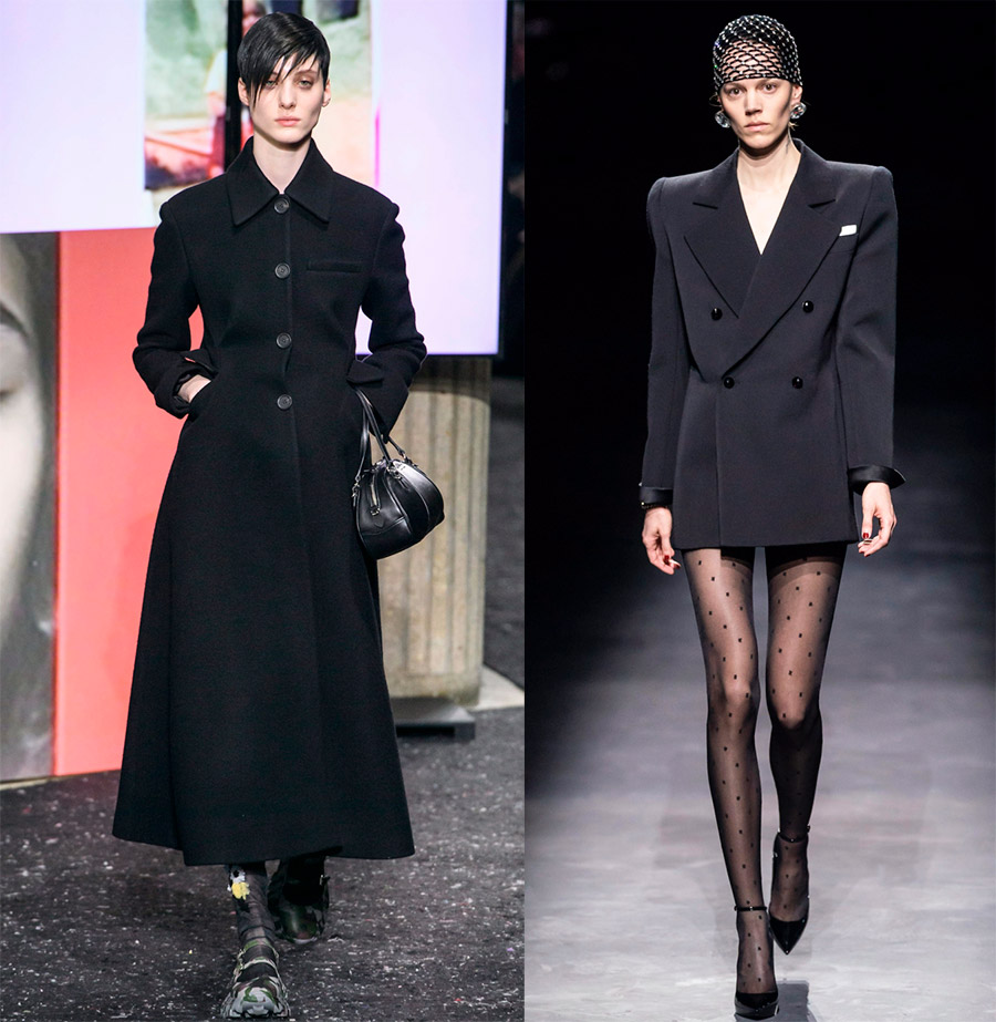 manteaux noirs pour femmes