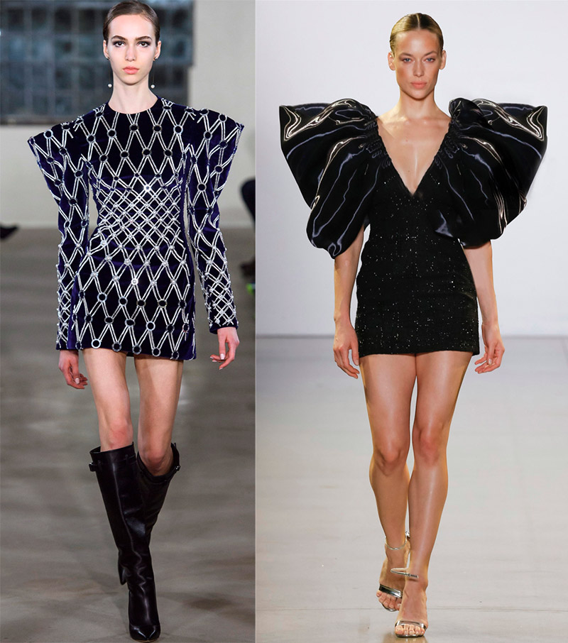 Robes à manches bouffantes