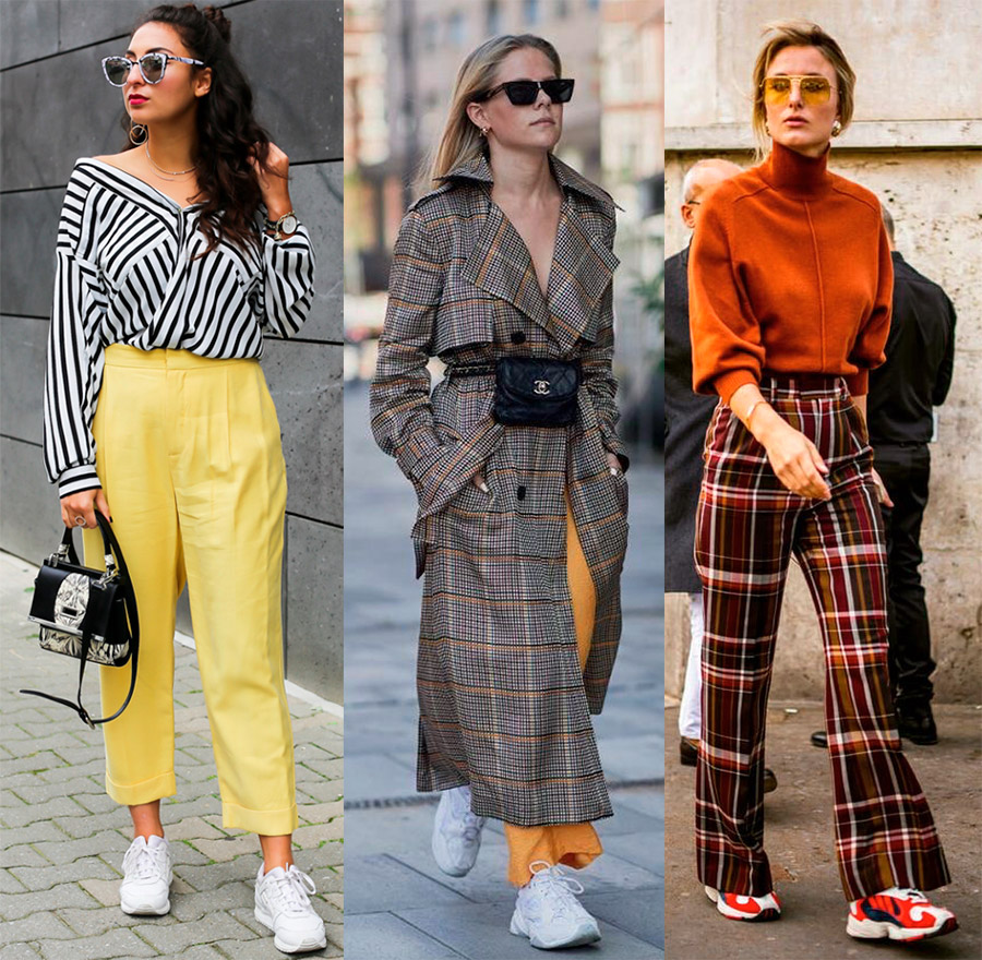 Baskets avec pantalon