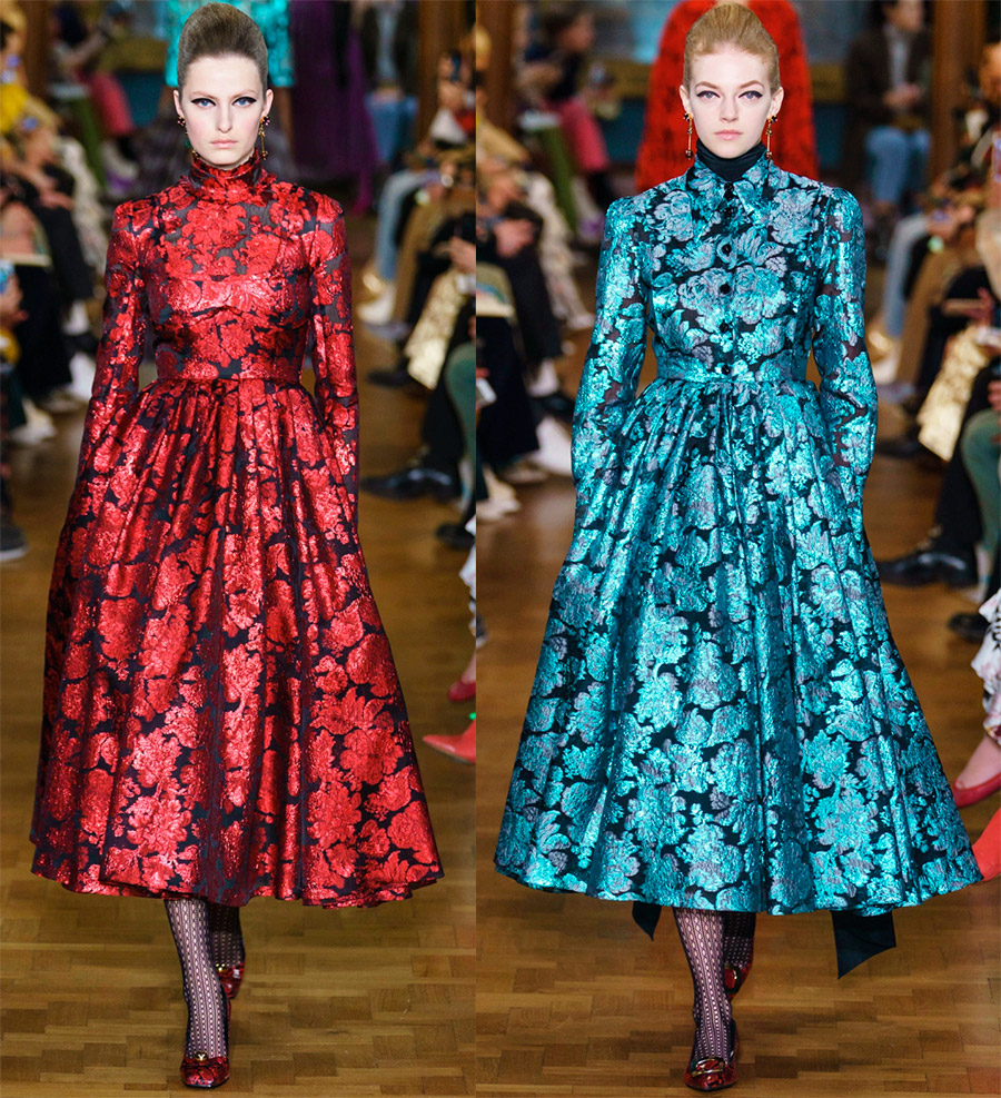 Robes Jacquard Paillettes