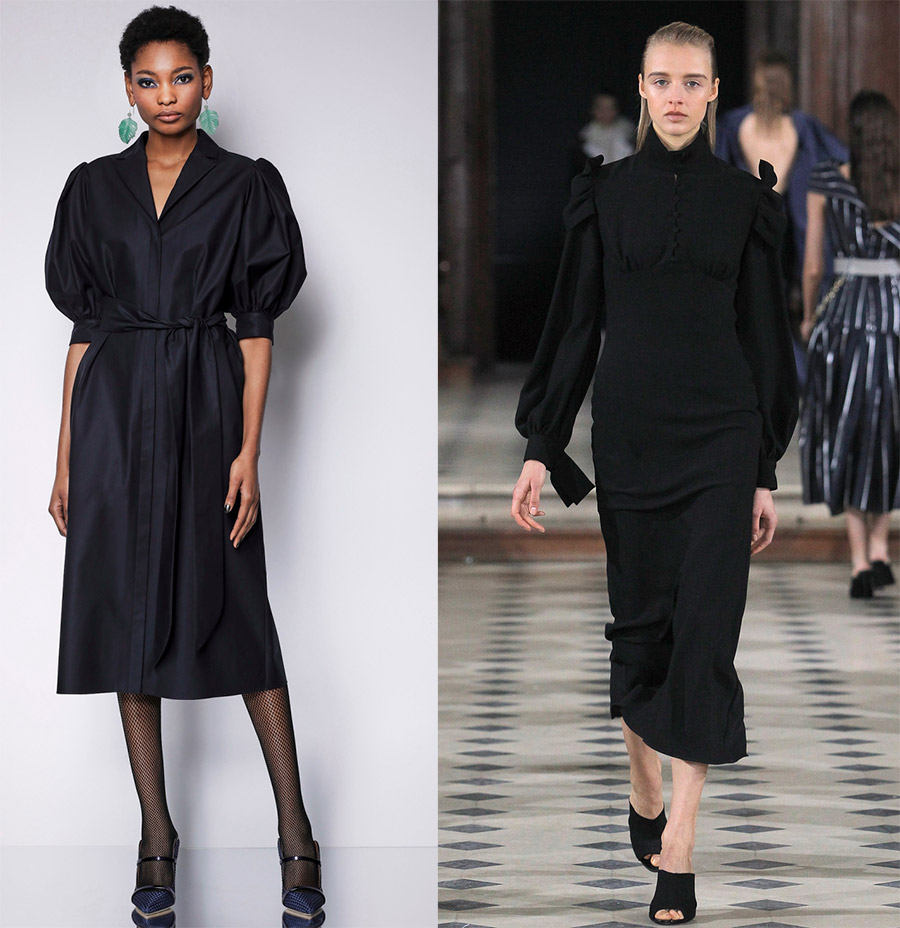 Robe noire pour tous les jours - modèles universels