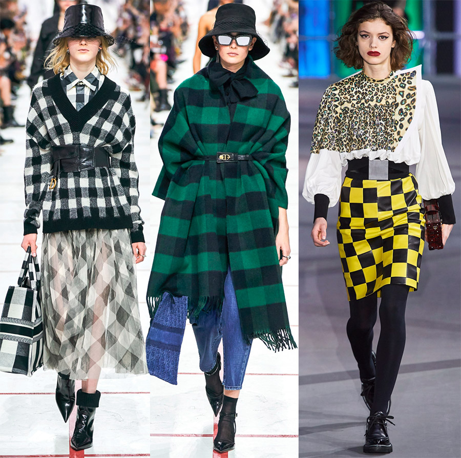 Imprimés à la mode dans les vêtements pour femmes