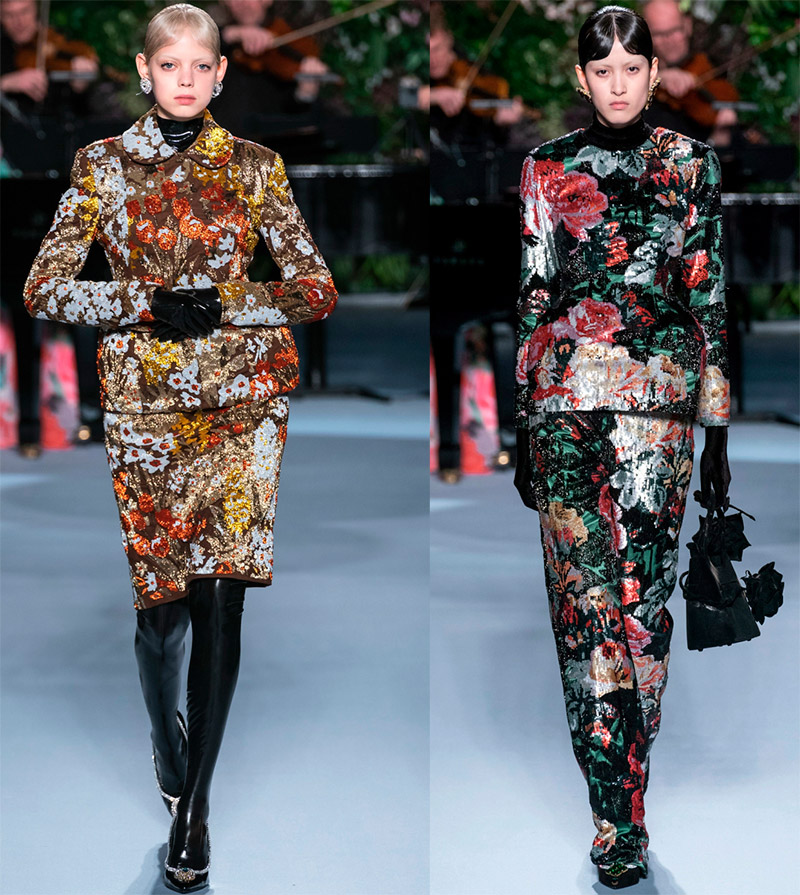 Beaux imprimés fleuris