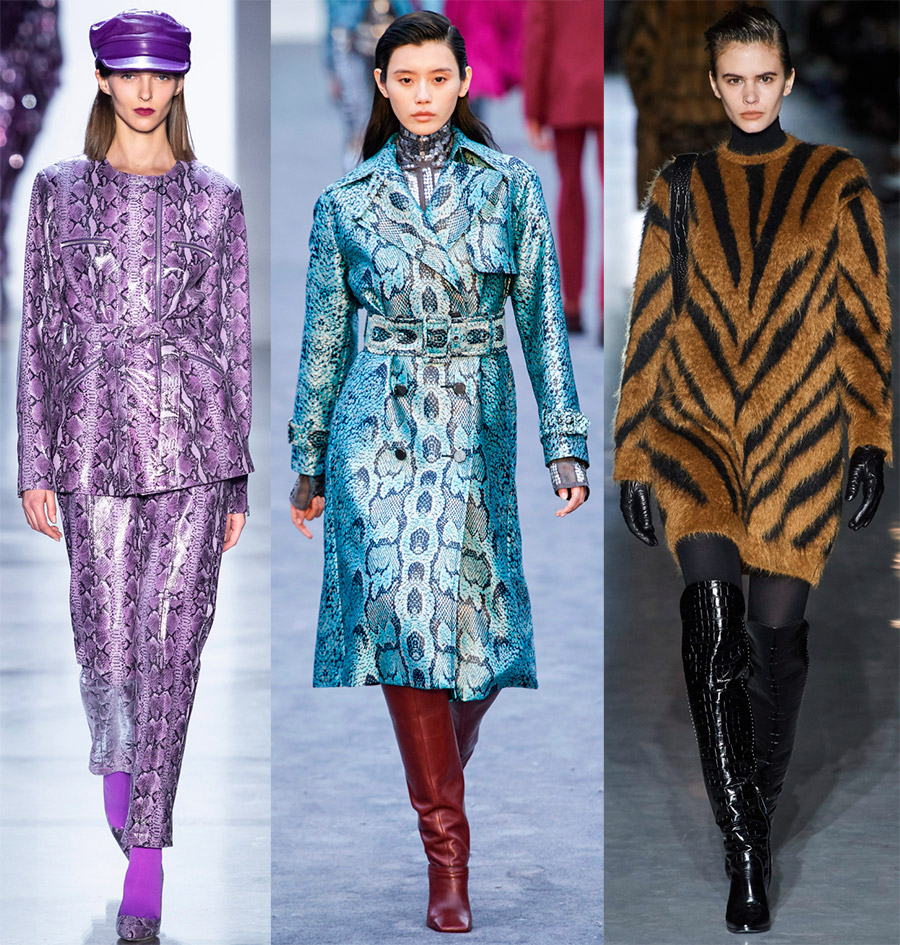 Imprimés animaliers sur les vêtements