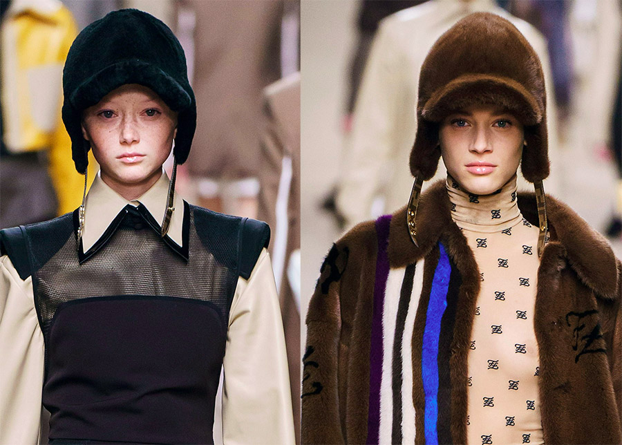 Chapeaux de fourrure pour femmes