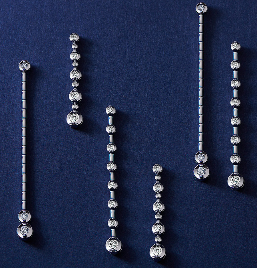 sélection de garde-robe de bijoux