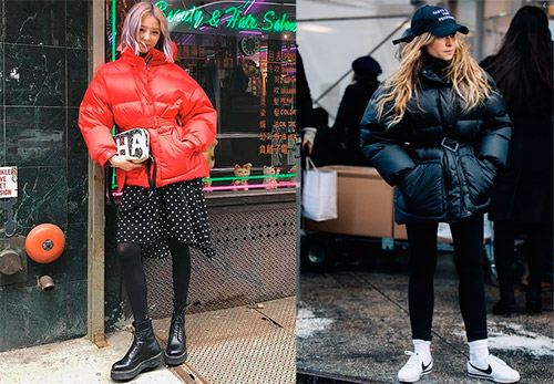 Doudounes pour femmes courtes - comment avoir l'air spectaculaire