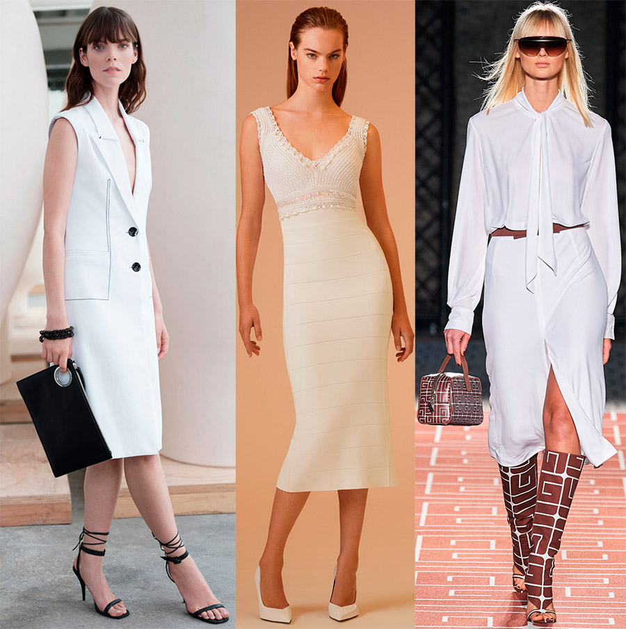 Photo d'images en total look blanc