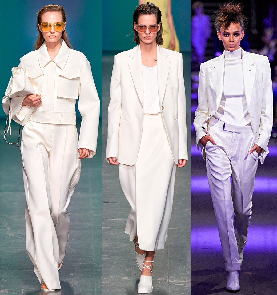 Photo de costumes blancs