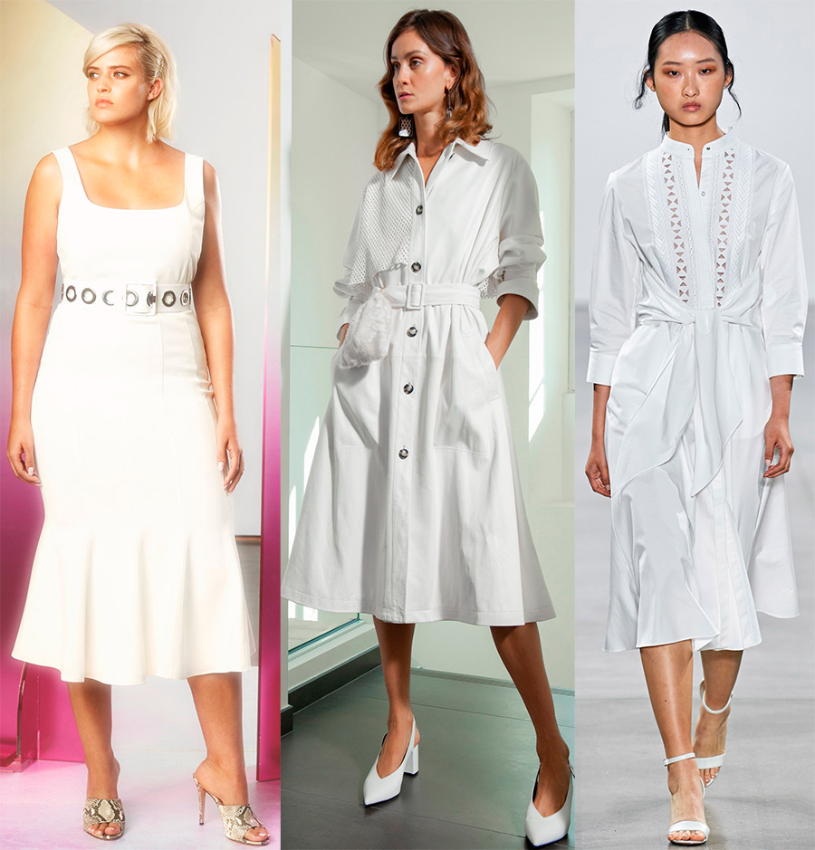 Comment porter un total look blanc, looks stylés et tendances mode