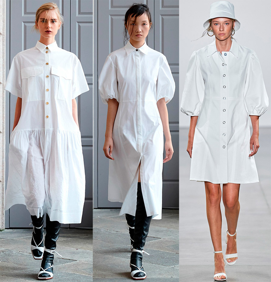 Photos de chemises blanches à la mode