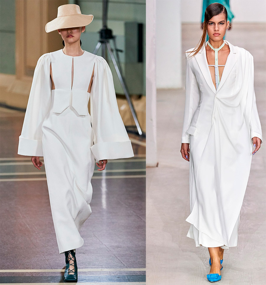 Photo d'images en total look blanc