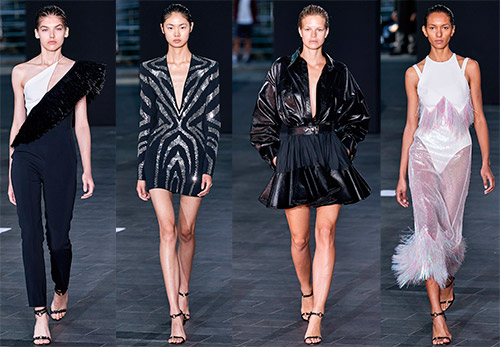 Asymétrie et futuriste 2026 par David Koma