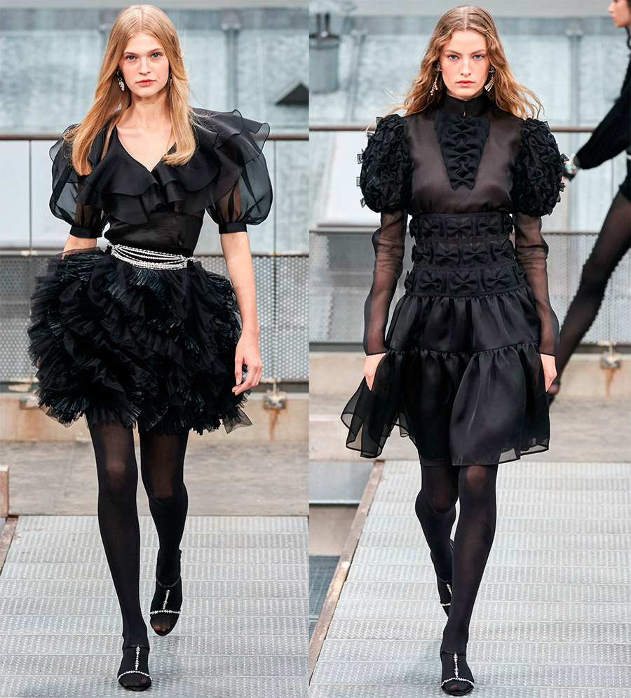 De belles robes noires