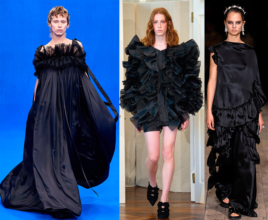 De belles robes noires