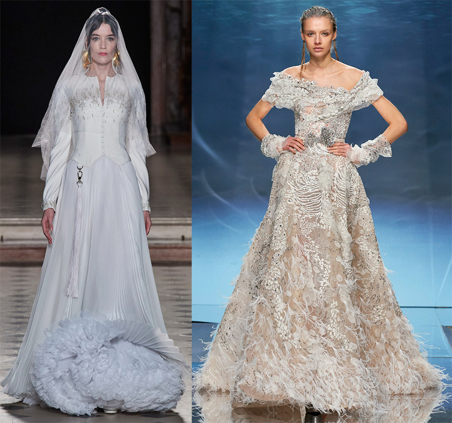 28 robes de mariée 2026 des collections Couture