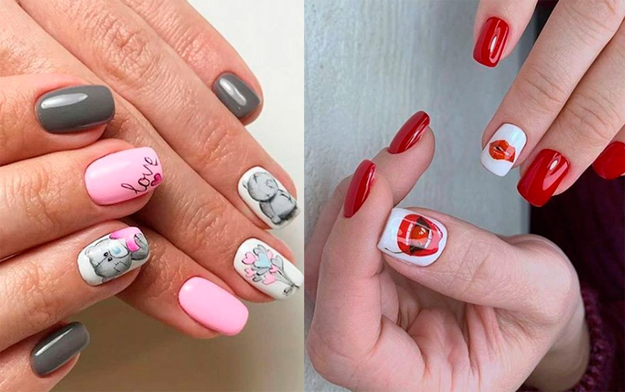 Photo de manucure pour les vacances