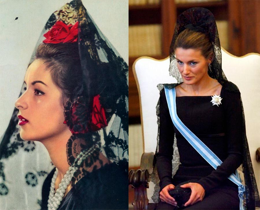 Mantille dans le cadre de l'image