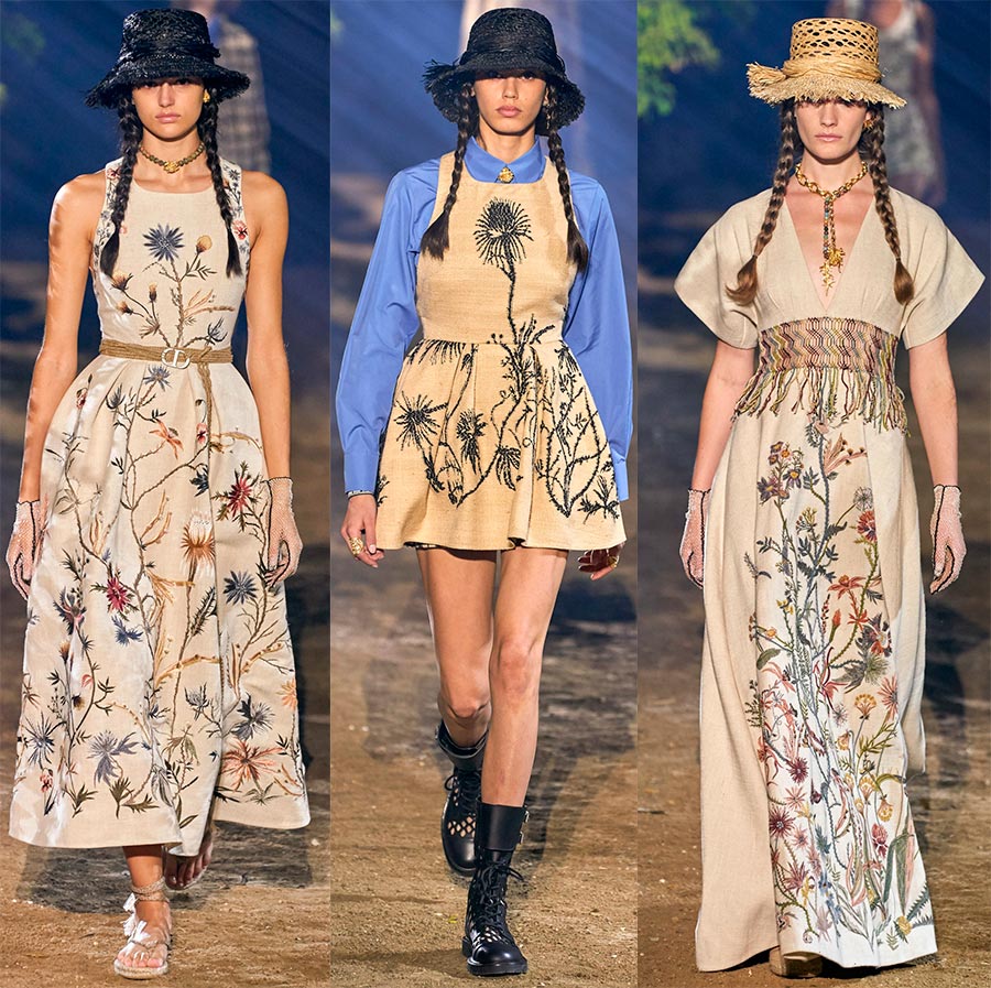 Christian Dior pour le printemps-été