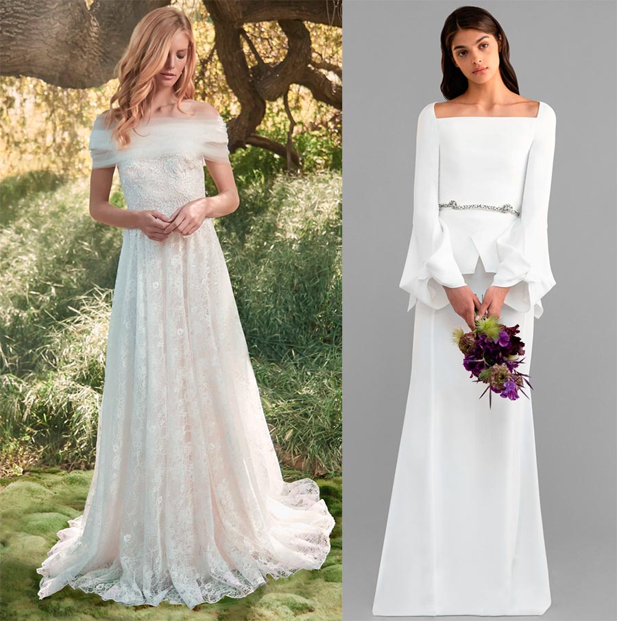 Épaules et manches ouvertes