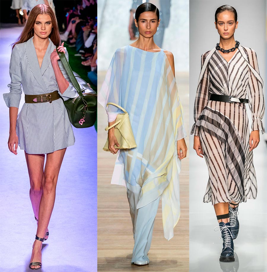 Rayures dans les vêtements