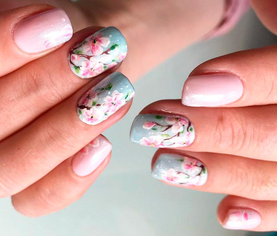 manucure pour le 8 mars