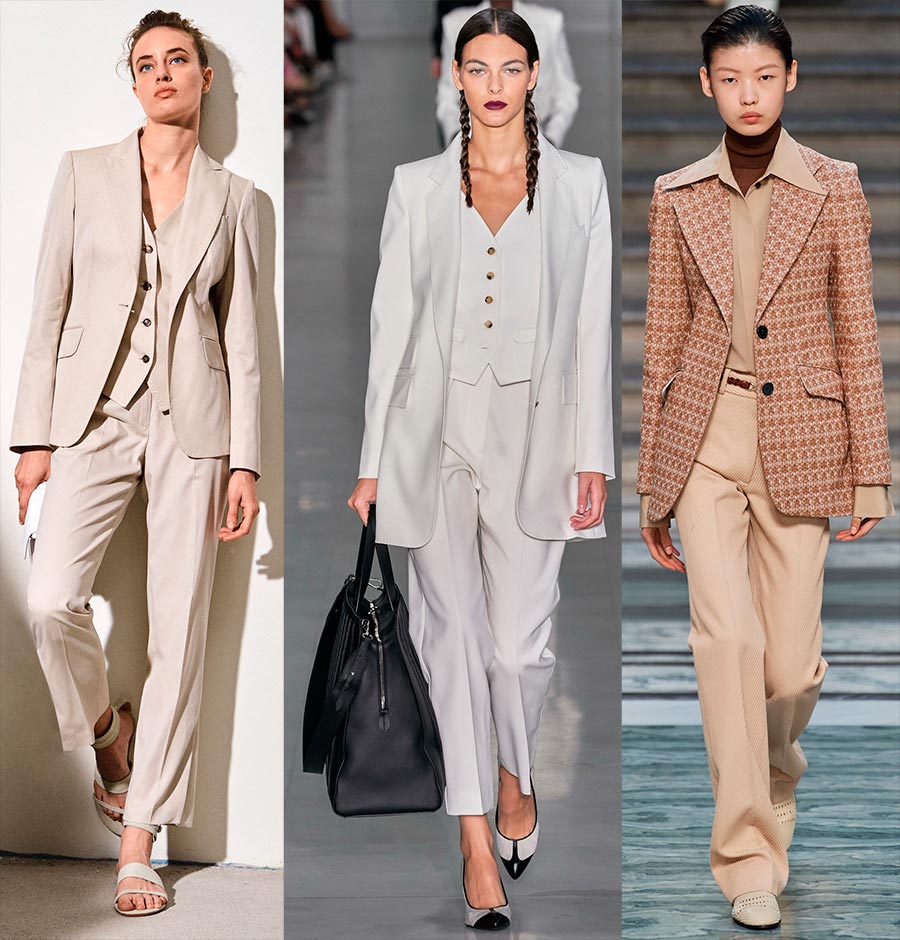 Beaux costumes pour femmes