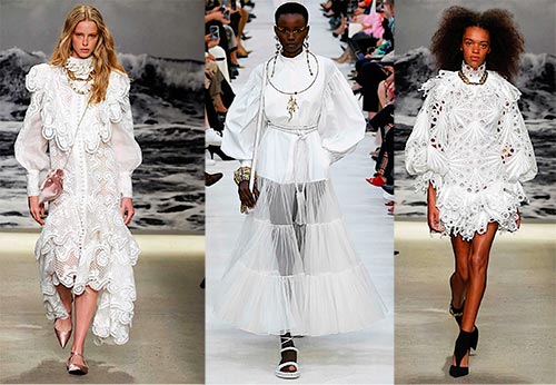 Robes et autres tenues dans le style du néo-romantisme