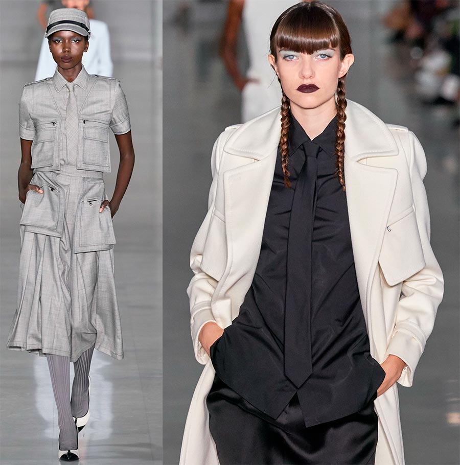 Cravate dans la garde-robe des femmes