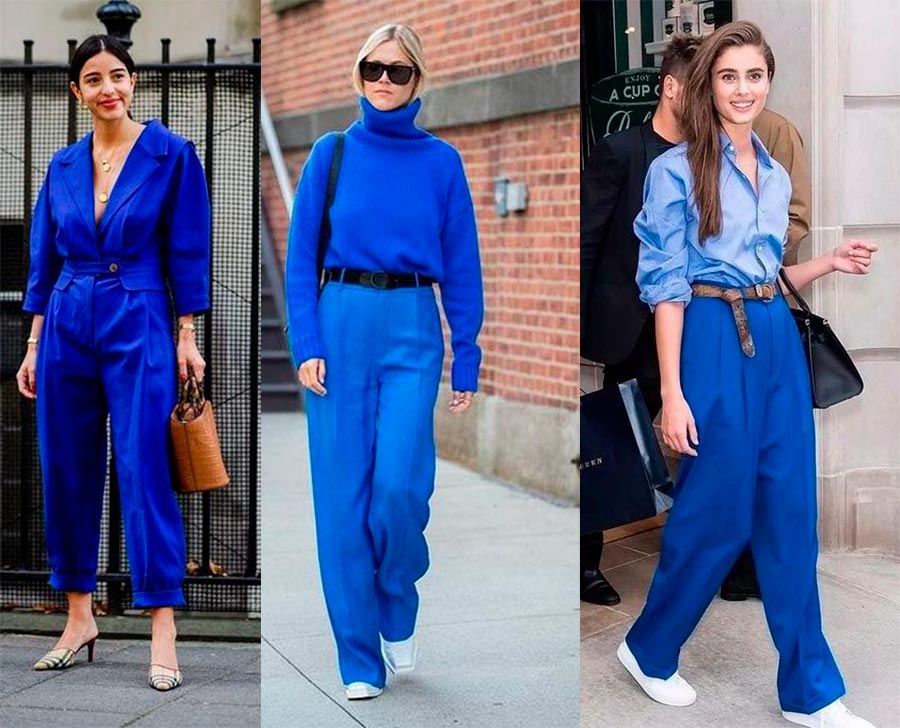 Comment porter du bleu dans les vêtements