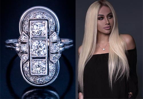 Bijoux en platine d'URSS et de Russie et faits intéressants