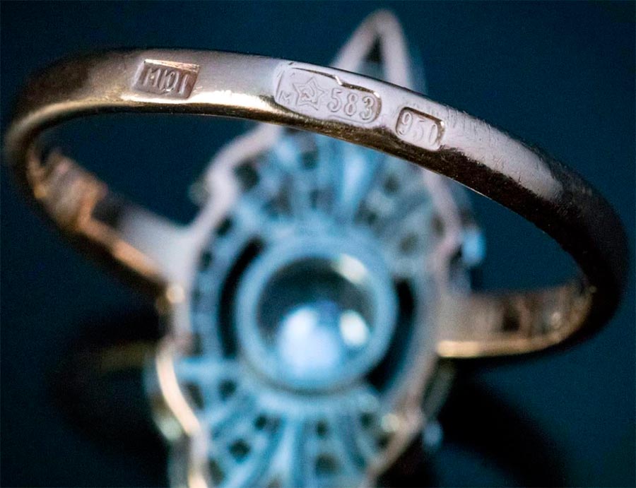 Échantillons de bagues