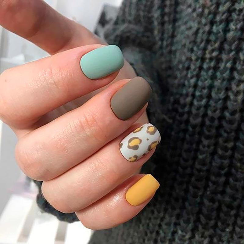 Caractéristiques de la manucure mate