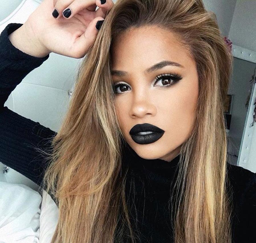 maquillage de mode des années 90