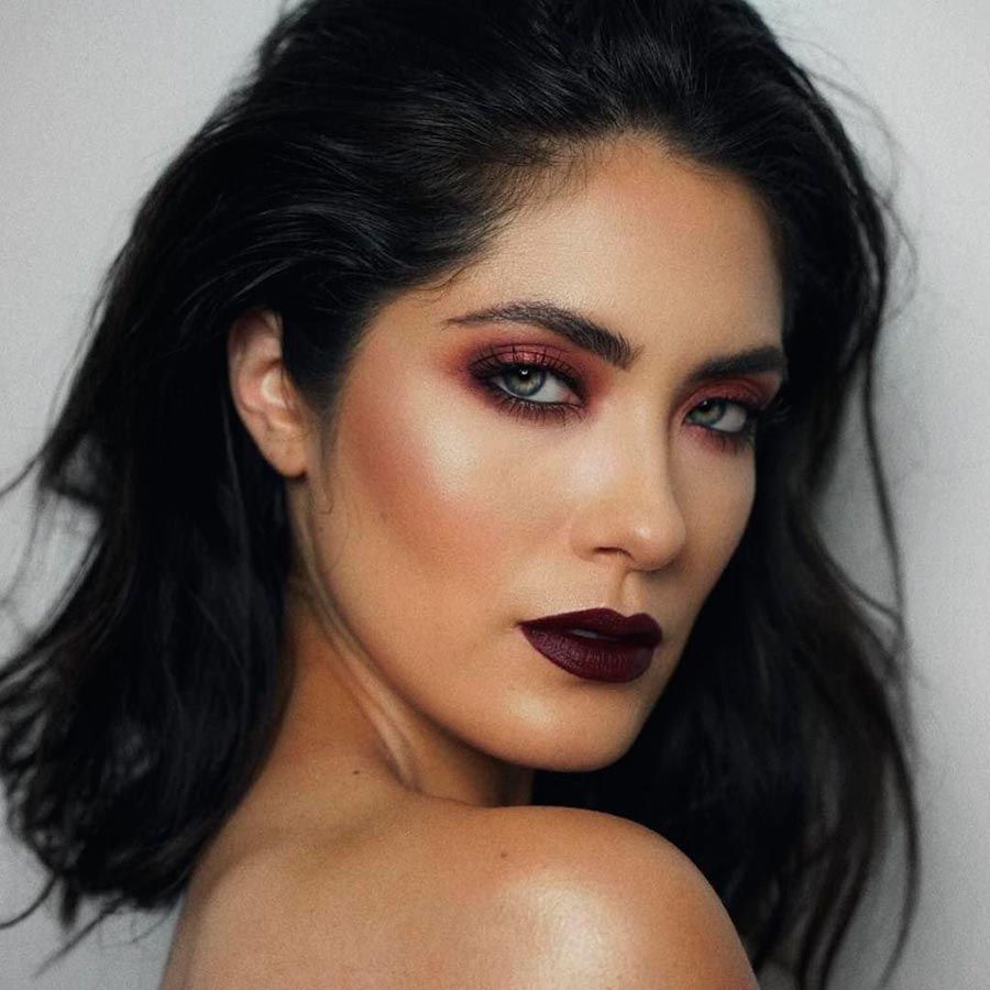 maquillage de mode des années 90