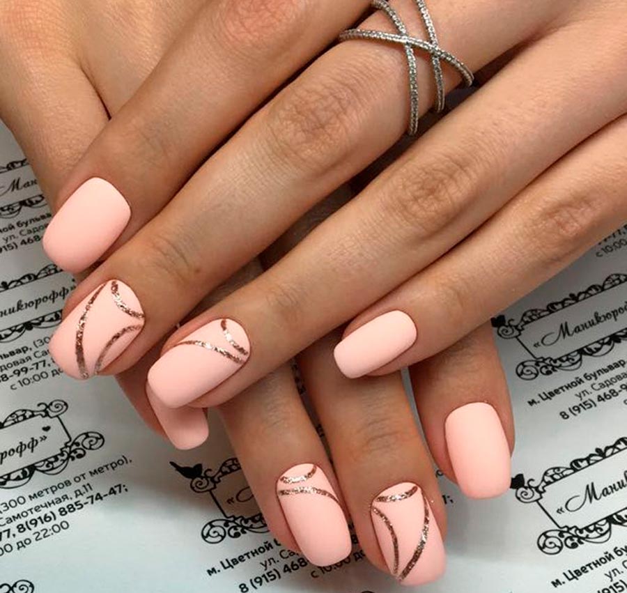 Couleur des ongles mat