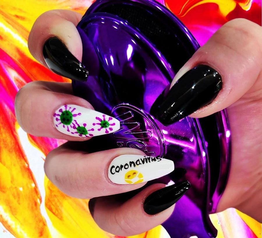 Manucure coronavirus