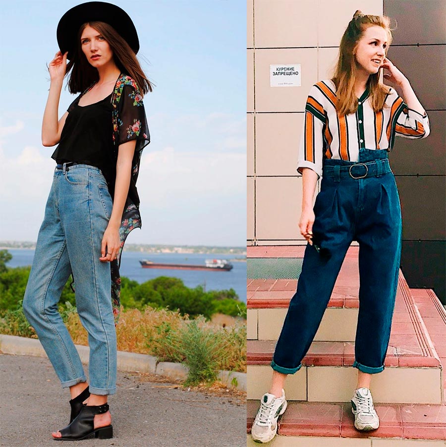 Jean droit pour femme