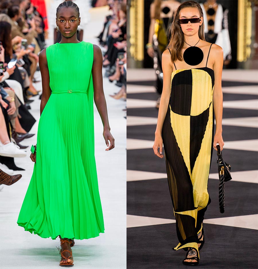 Robes élégantes à la mode