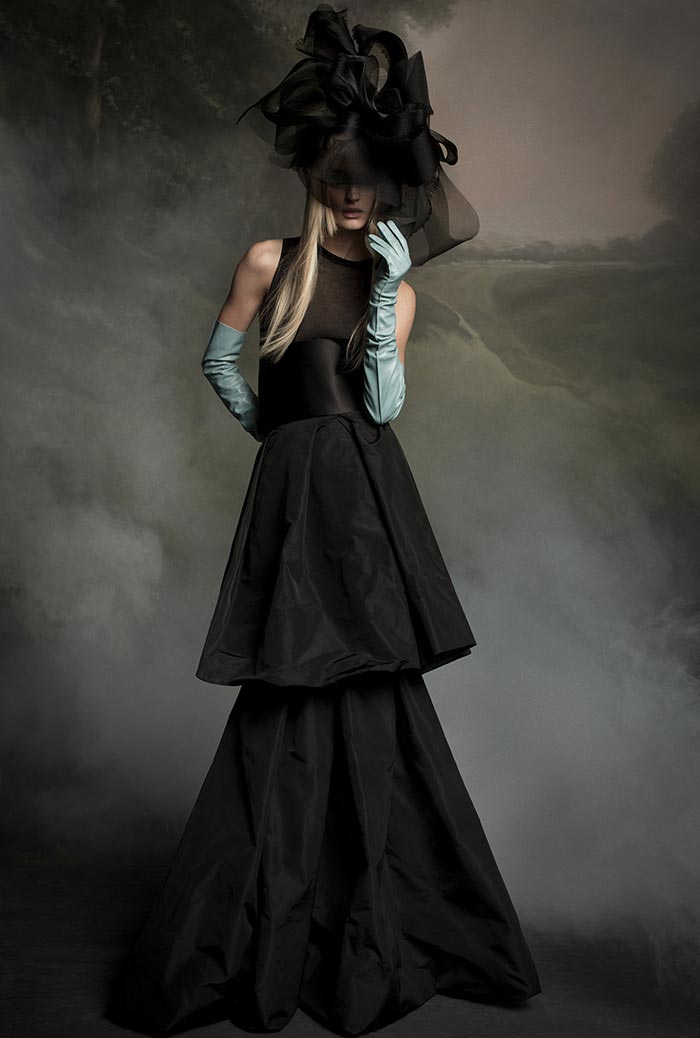 Robe de mariée noire