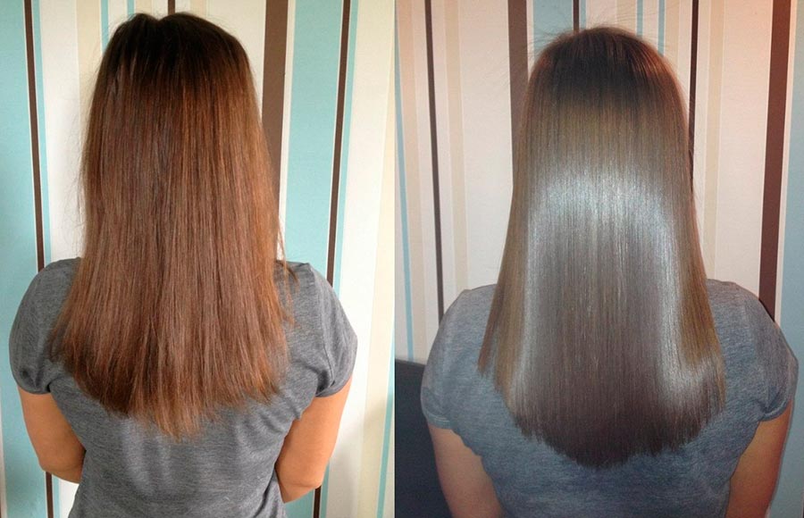 Lamination des cheveux à la maison