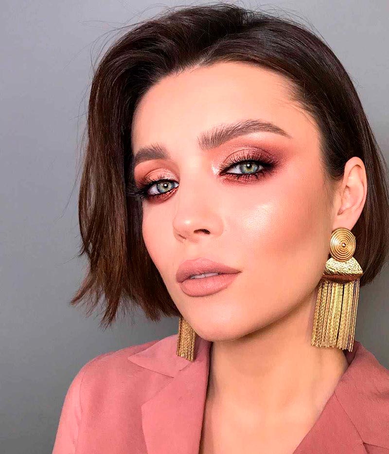 Maquillage de mariage de demoiselle d'honneur