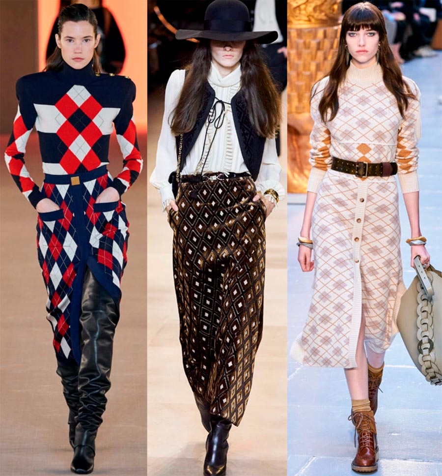 Imprimés à la mode de vêtements pour femmes automne-hiver 2025-2026