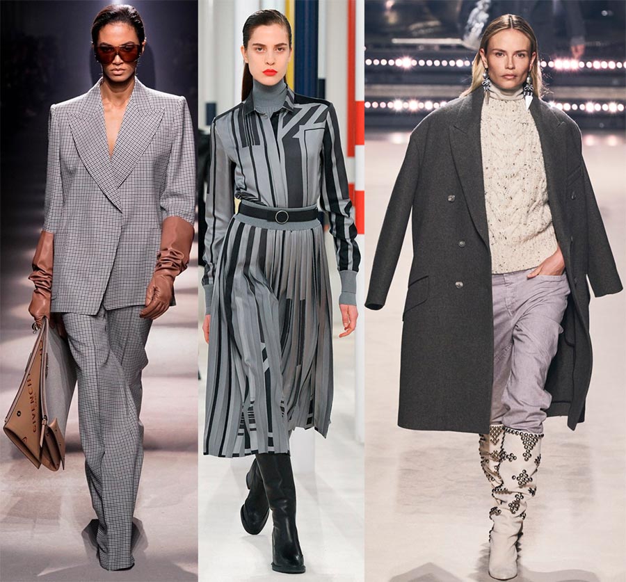 Nuances de gris à la mode