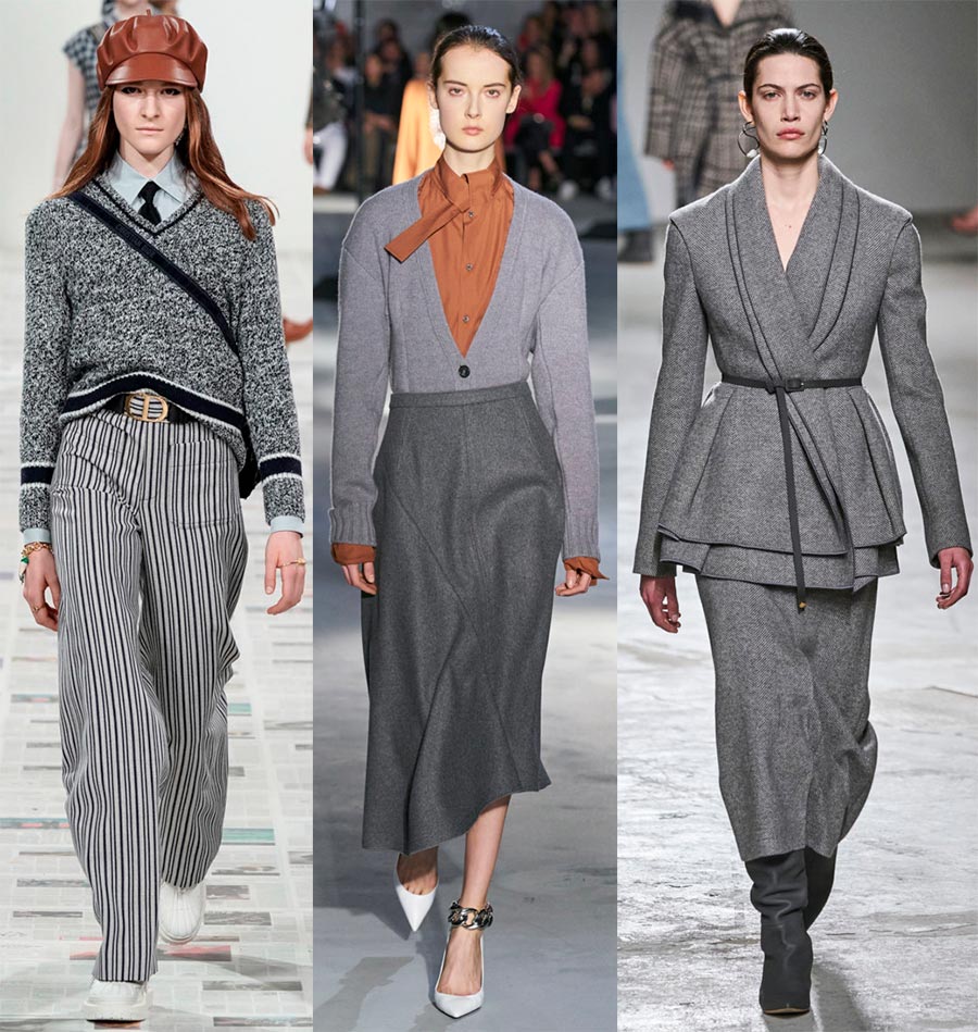 Les nuances de gris sont à la mode