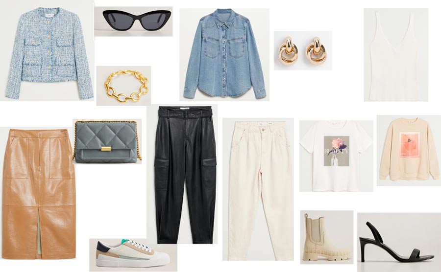 Garde-robe capsule polyvalente